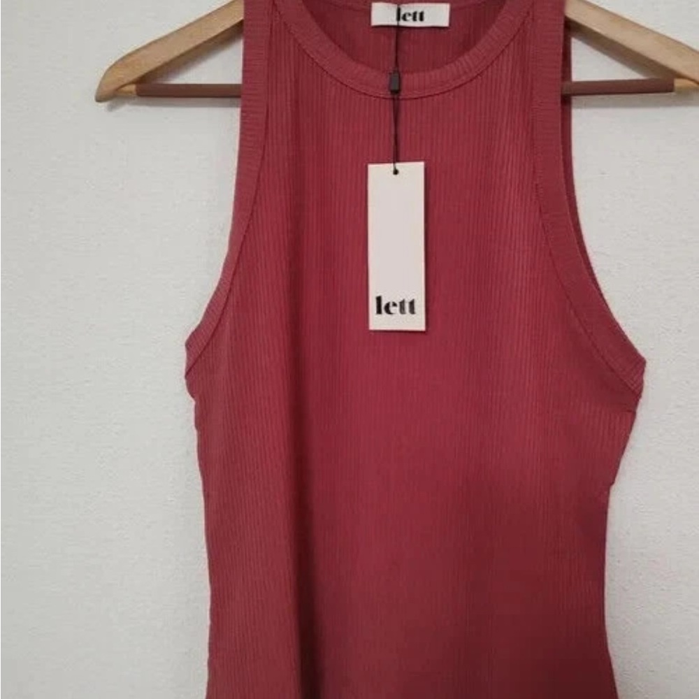 NWT, Lett- Ventura Ribbed Tank Top, size Small and X-Small - Picture 5 of 11